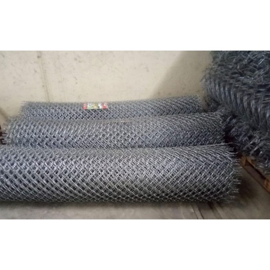 Heavy Gauge Galvanized  Chain link fence 12.5-Gauge (50x50mesh;5ft High;18mtrs) 